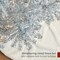 Best Choice Products Prelit Artificial Tinsel Christmas Tree Festive Holiday Decoration w/ Stand - Silver